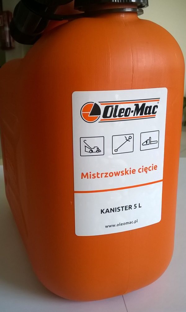 KANISTER DO PALIWA 5L OLEO-MAC - obrazek 2